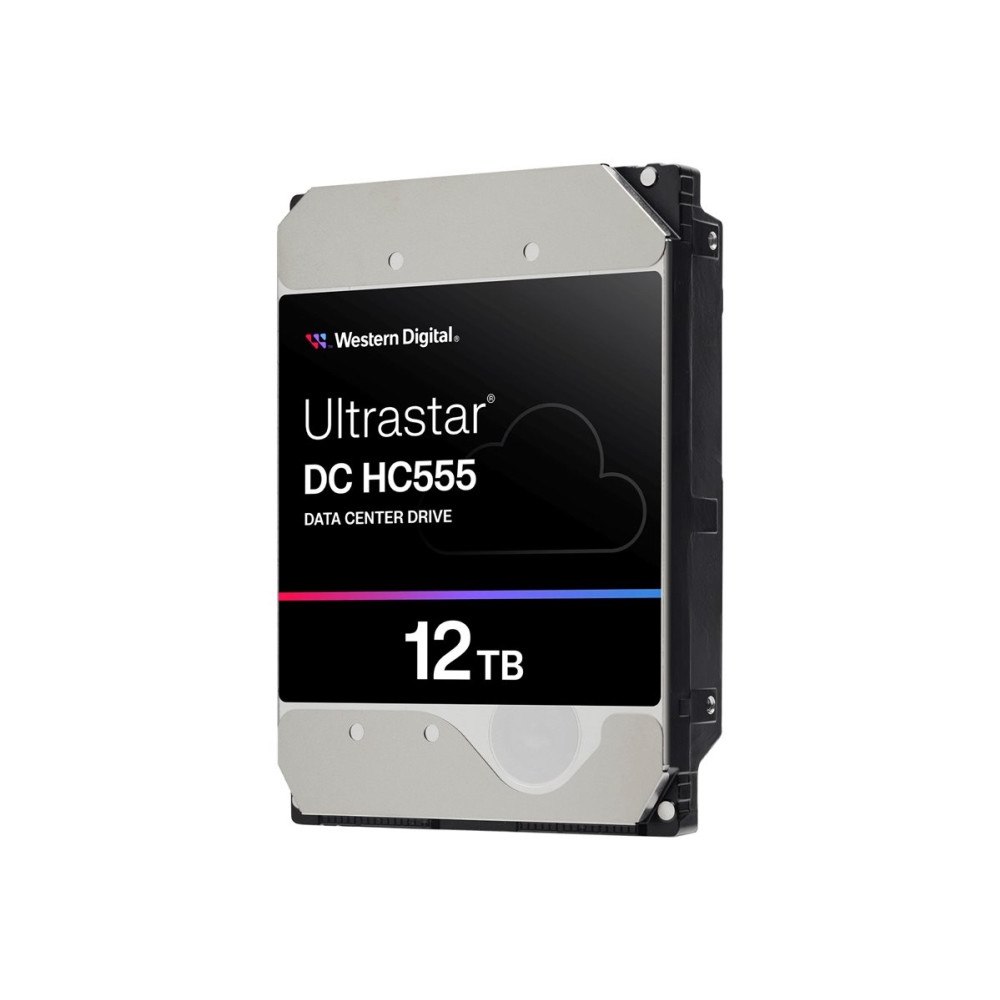 Western Digital WD Ultrastar DC HC555 - hårddisk - datacenter - 12 TB - SATA 6Gb/s