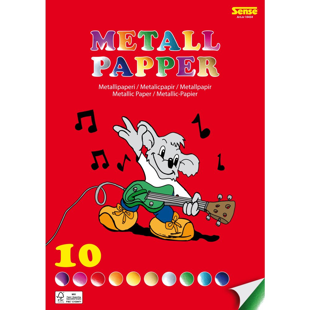Sense Metalliskt papper FSC