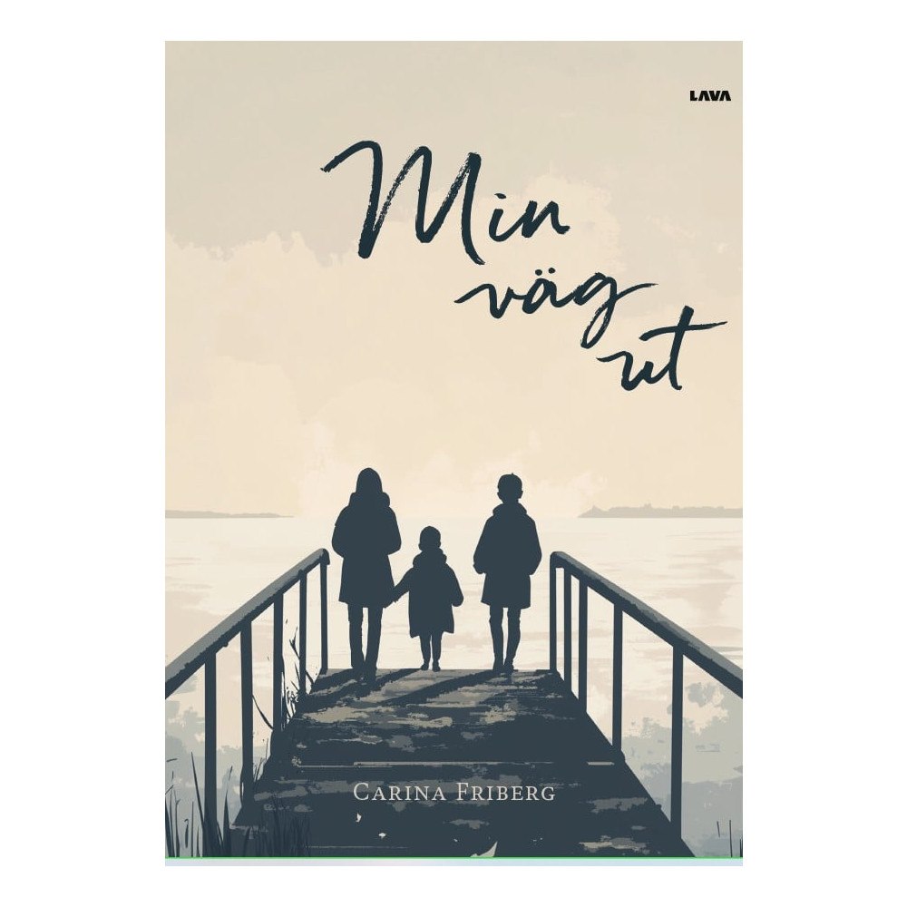 Carina Friberg Min väg ut (bok, danskt band)