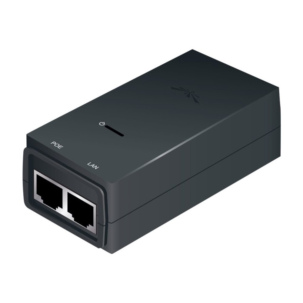 Ubiquiti Ubiquiti Networks POE-24-12W-G-WH - strömtillförsel - 12 Watt