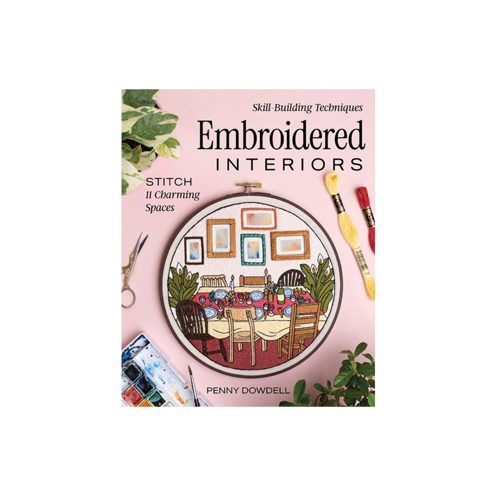 C & T Publishing Embroidered Interiors (häftad, eng)
