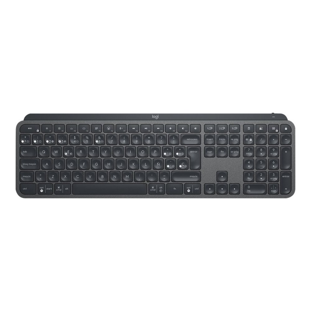 Logitech Logitech MX Keys - tangentbord - QWERTY - spanska - Europa - grafit Inmatningsenhet