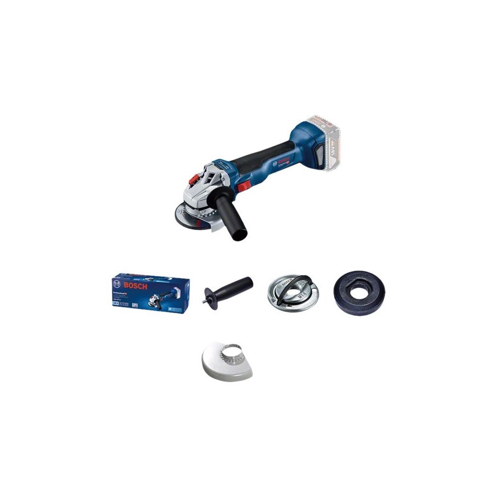 Bosch Powertools Bosch GWS Professional 18V-10 - vinkelslip - sladdlös - 125 mm - inget batteri