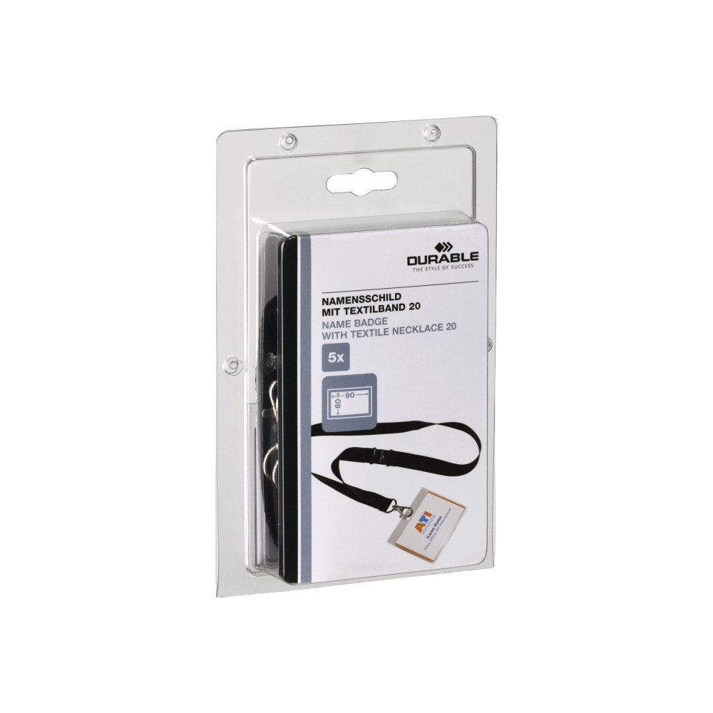 Durable DURABLE namnskyltshållare - för 60 x 90 mm (paket om 5)