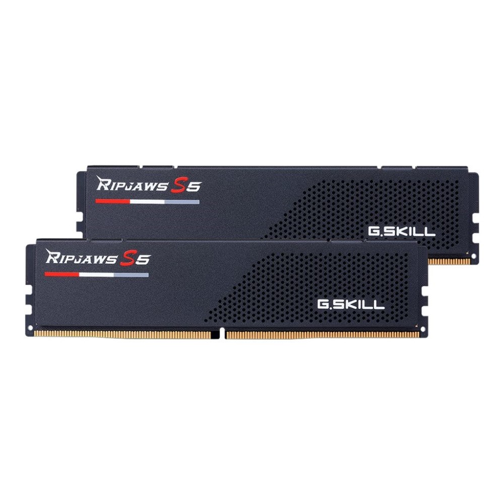 G.Skill G.Skill Ripjaws S5 - DDR5 - sats - 64 GB: 2 x 32 GB - DIMM 288-pin - 6000 MHz / PC5-48000 - ej buffrad
