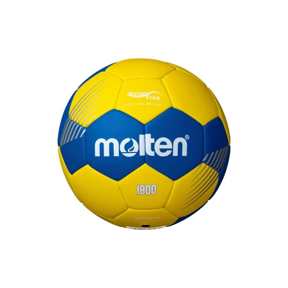 Molten Molten boll för handboll 1800 halkfri H00F1800-YB universell
