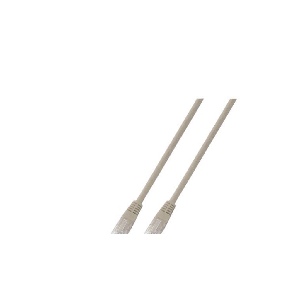 ECOLAN EFB-Elektronik RJ45 patchkabel Cat.6 U/UTP PVC CCA grå 5 m (...