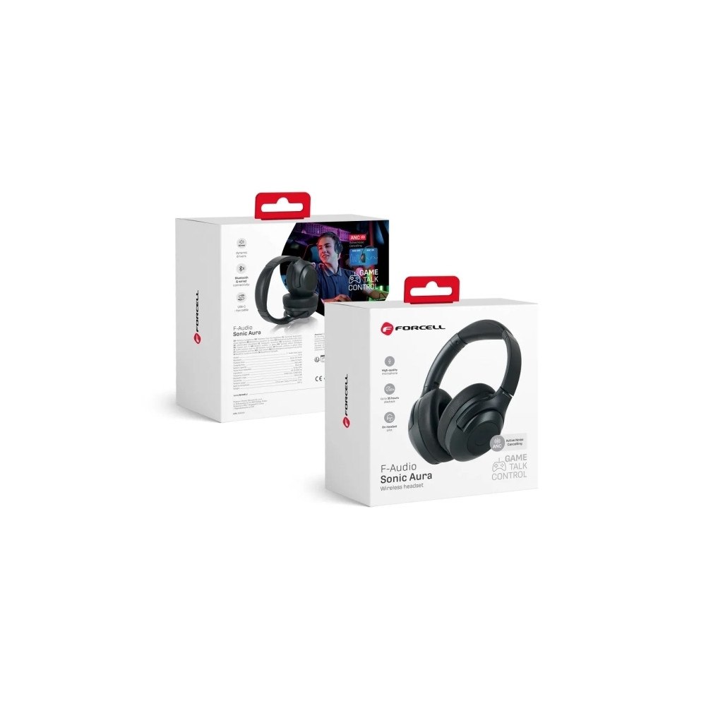 ForCell FORCELL F-AUDIO Sonic Aura trådlösa bluetooth-hörlurar med A...