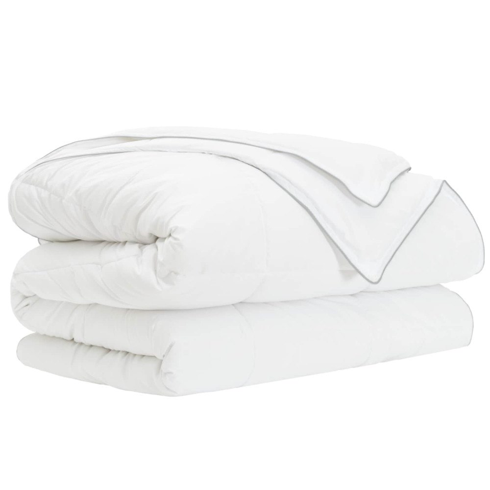 vidaXL Full Års-Duvet Vit 200 x 240 cm Bambufiber