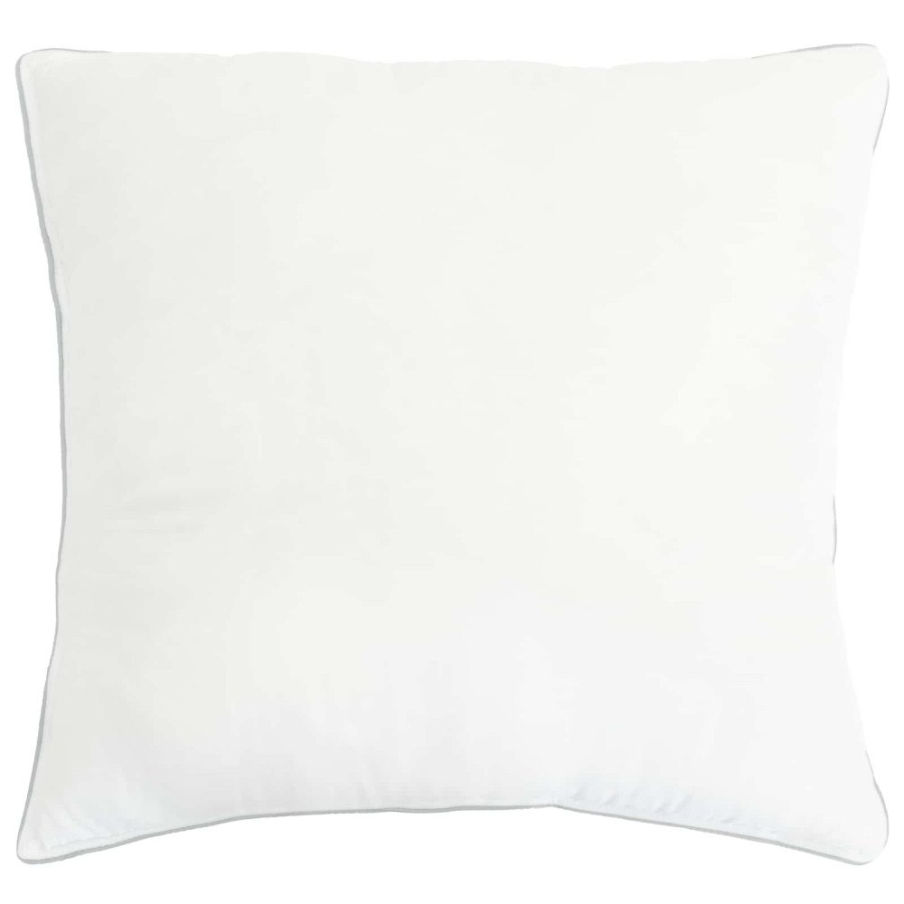 vidaXL Kudde Vit 80 x 80 cm Bambufiber