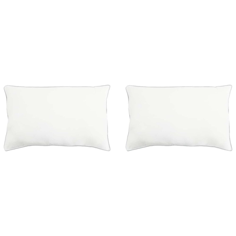 vidaXL Kudde 2 pcs Vit 60 x 70 cm Bambufiber
