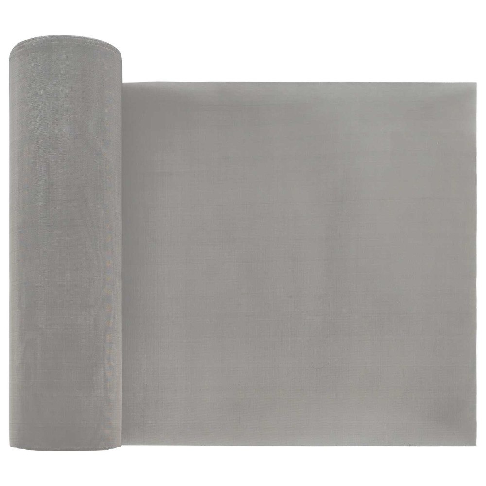 vidaXL Nätduk 20 x 500 cm 120 Mesh Rostfritt stål 201 Silver