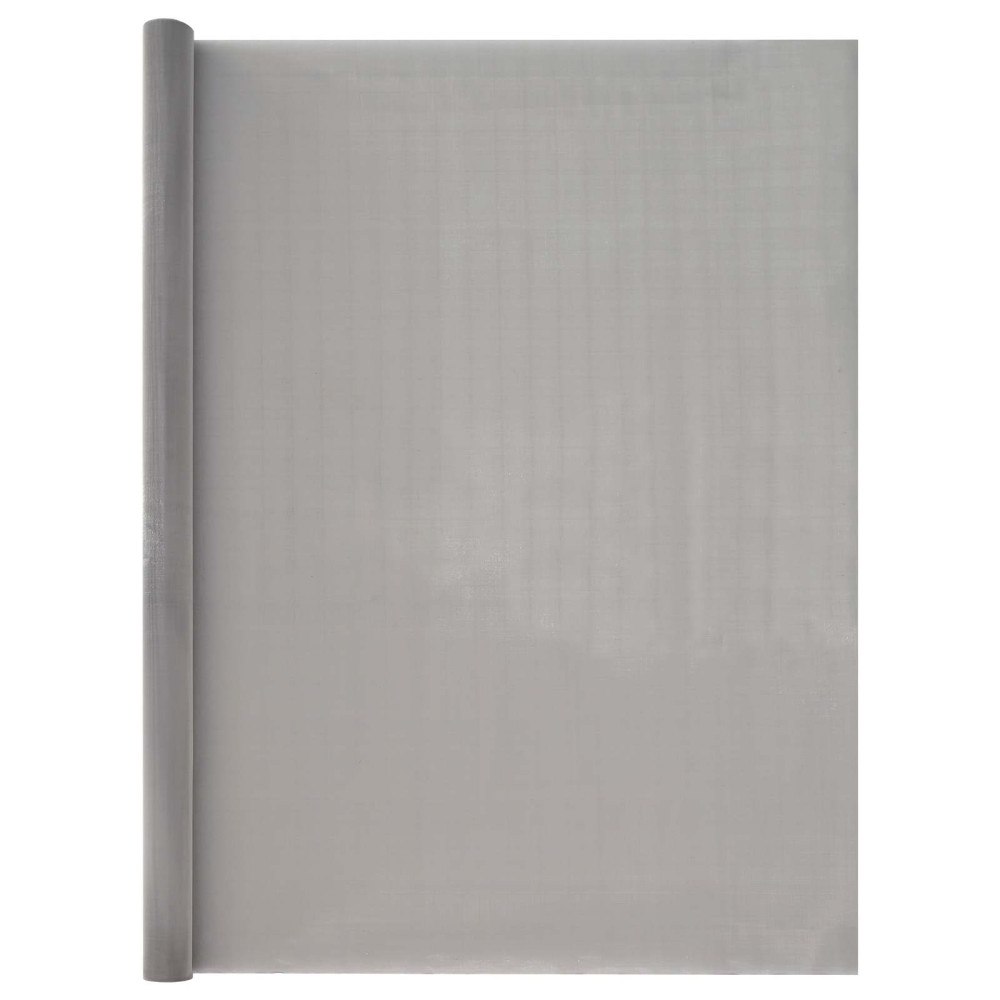vidaXL Nätduk 100 x 500 cm 120 Mesh Rostfritt stål 201 Silver