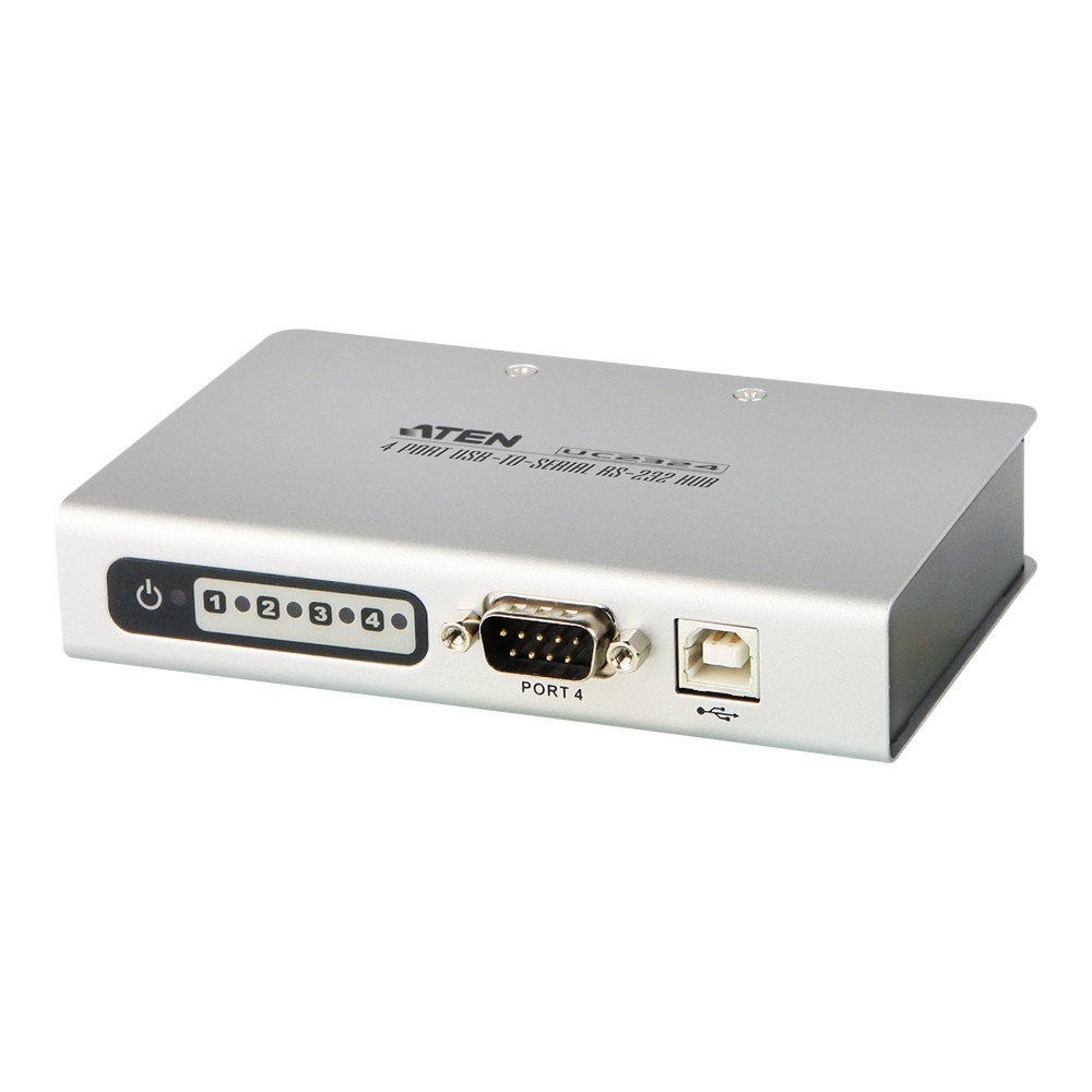ATEN Technology ATEN UC2324 - seriell adapter - USB - RS-232 x 4