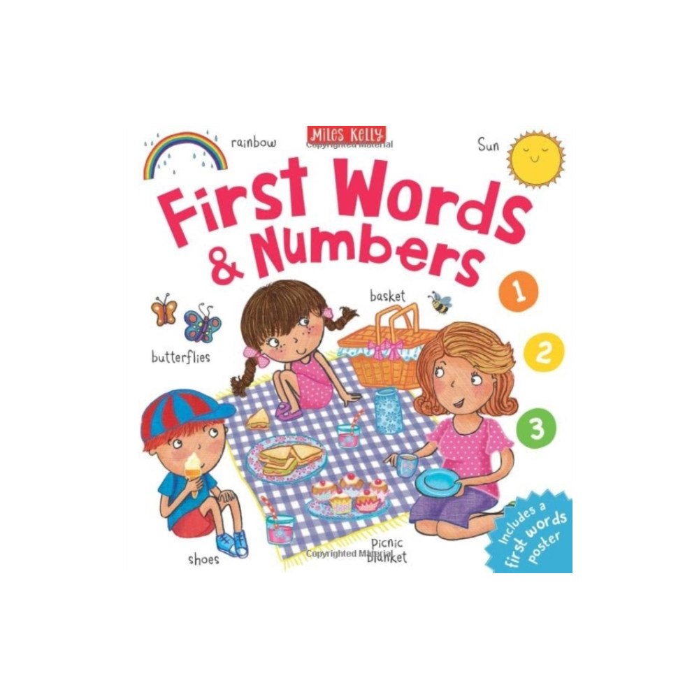 Miles Kelly Publishing Ltd First Words and Numbers (inbunden, eng)