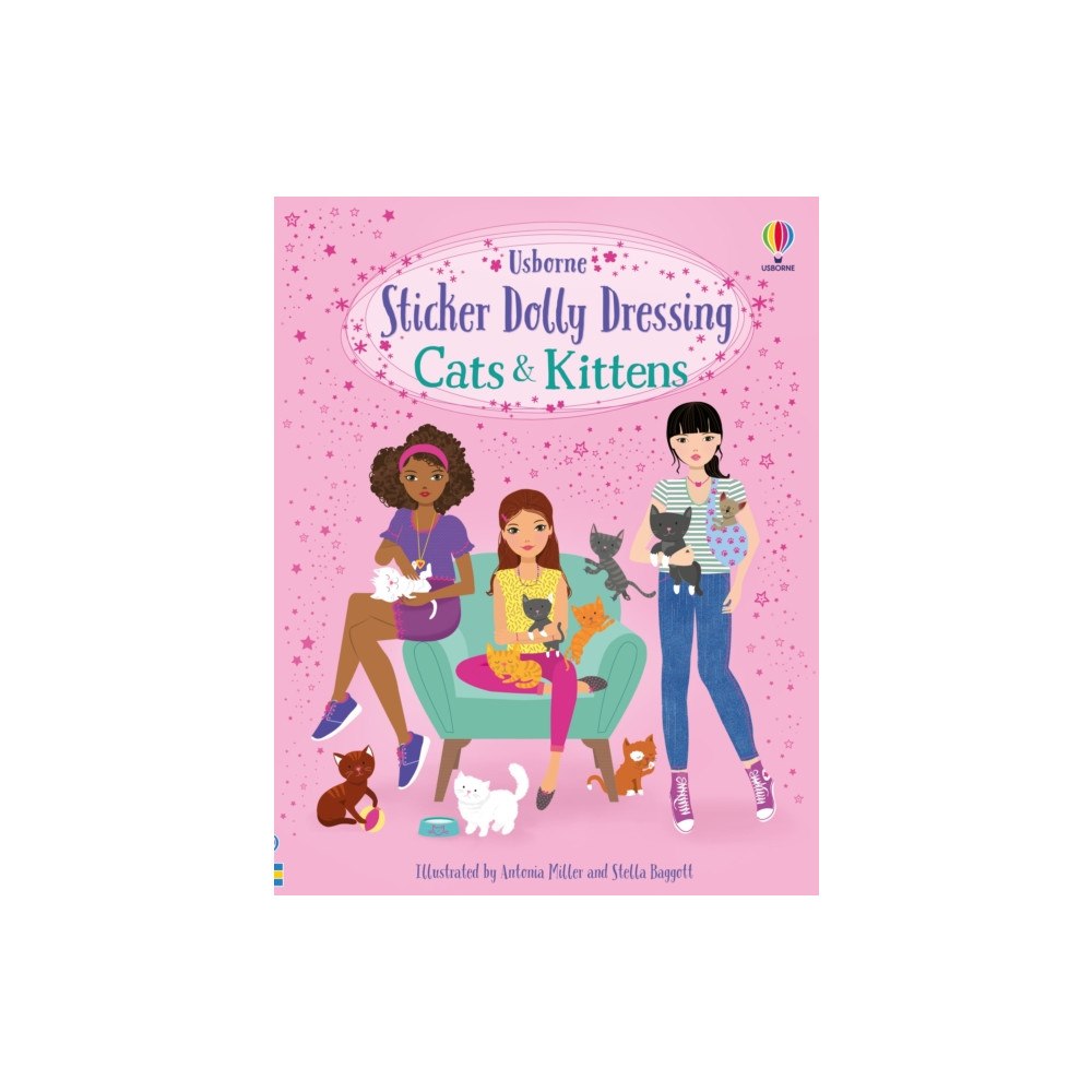 Usborne Publishing Ltd Sticker Dolly Dressing Cats and Kittens (häftad, eng)