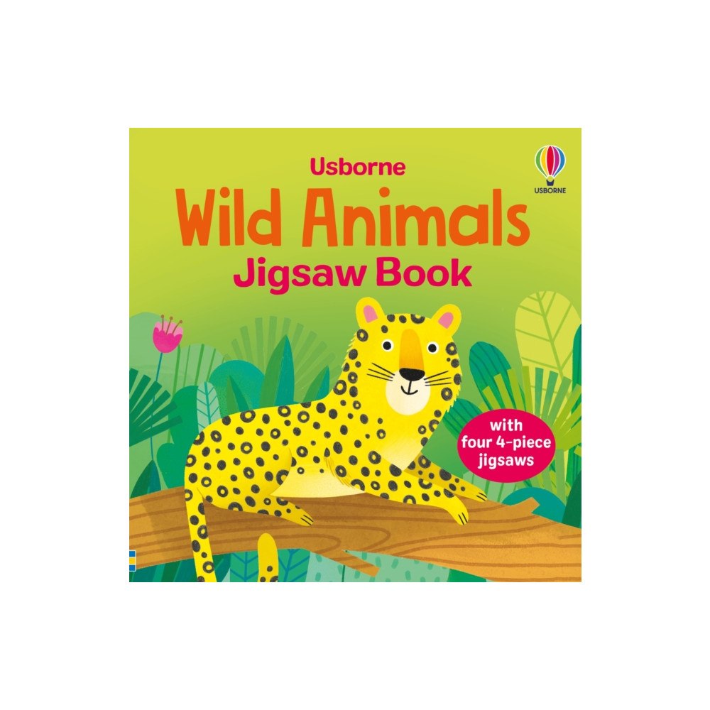 Usborne Publishing Ltd Wild Animals Jigsaw Book (bok, board book, eng)