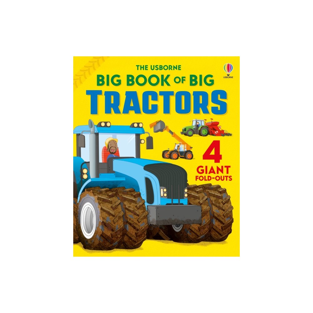 Usborne Publishing Ltd Big Book of Big Tractors (inbunden, eng)
