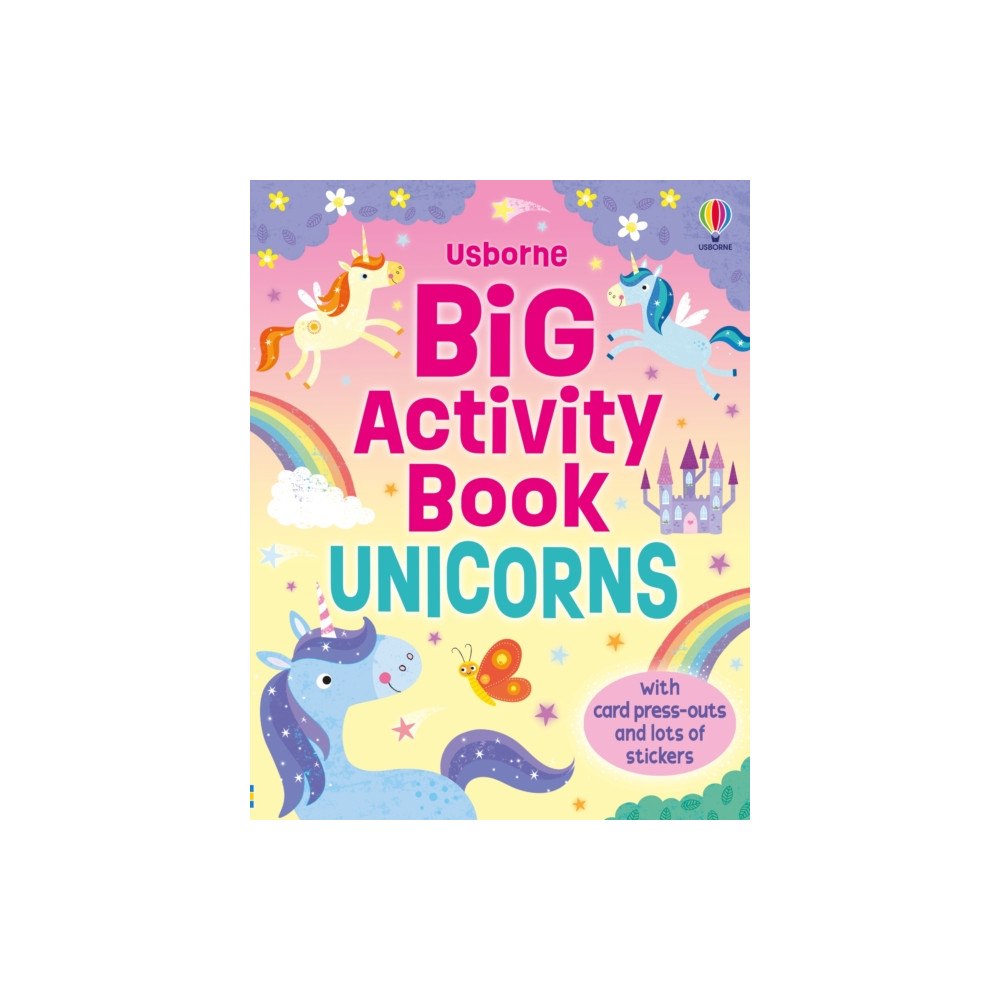 Usborne Publishing Ltd Big Activity Book Unicorns (häftad, eng)