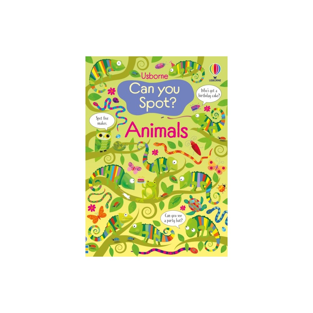 Usborne Publishing Ltd Can you Spot? Animals (häftad, eng)