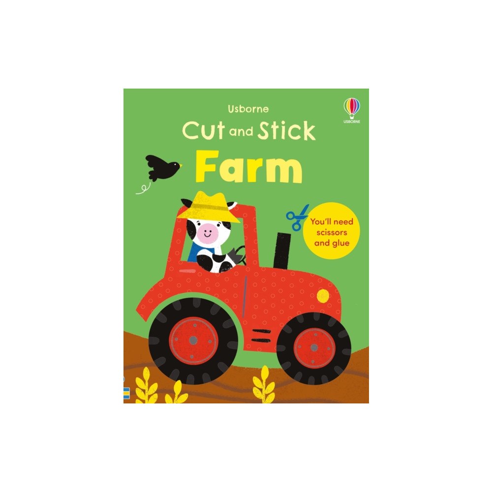Usborne Publishing Ltd Cut and Stick Farm (häftad, eng)