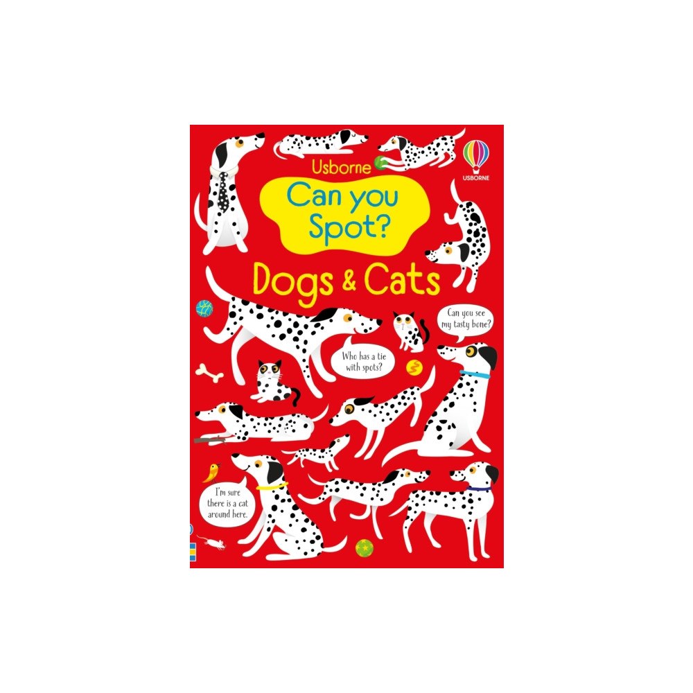 Usborne Publishing Ltd Can You Spot? Dogs and Cats (häftad, eng)