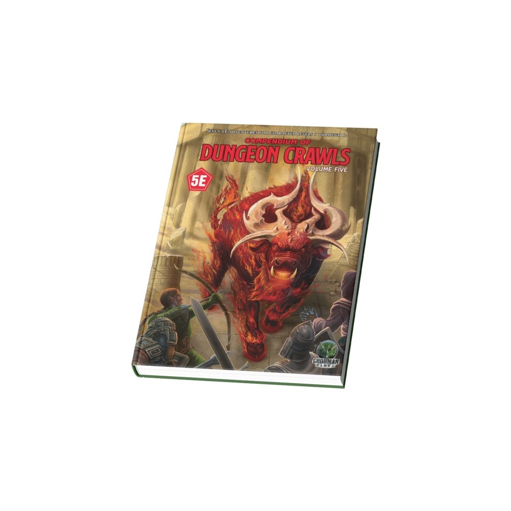 Goodman Games Compendium of Dungeon Crawls #5: A Collection of Quests (inbunden, eng)