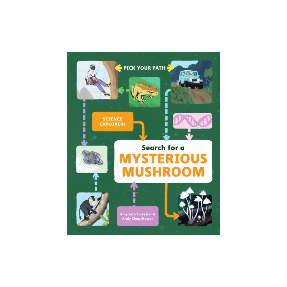 Chronicle Books Search for a Mysterious Mushroom (inbunden, eng)