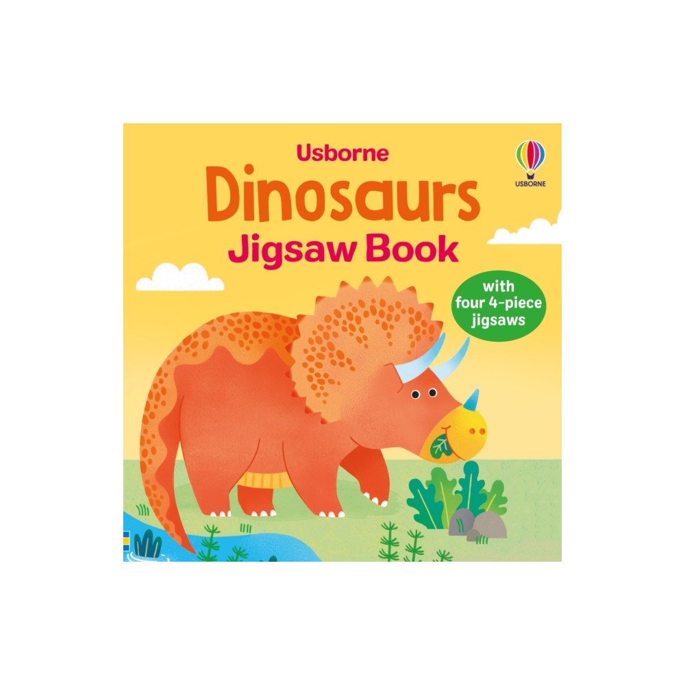 Usborne Publishing Ltd Dinosaurs Jigsaw Book (bok, board book, eng)