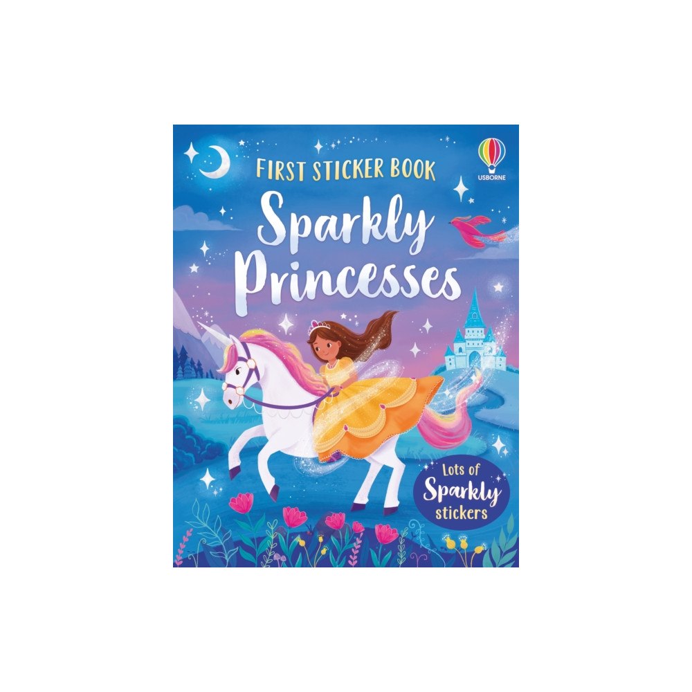 Usborne Publishing Ltd First Sticker Book Sparkly Princesses (häftad, eng)