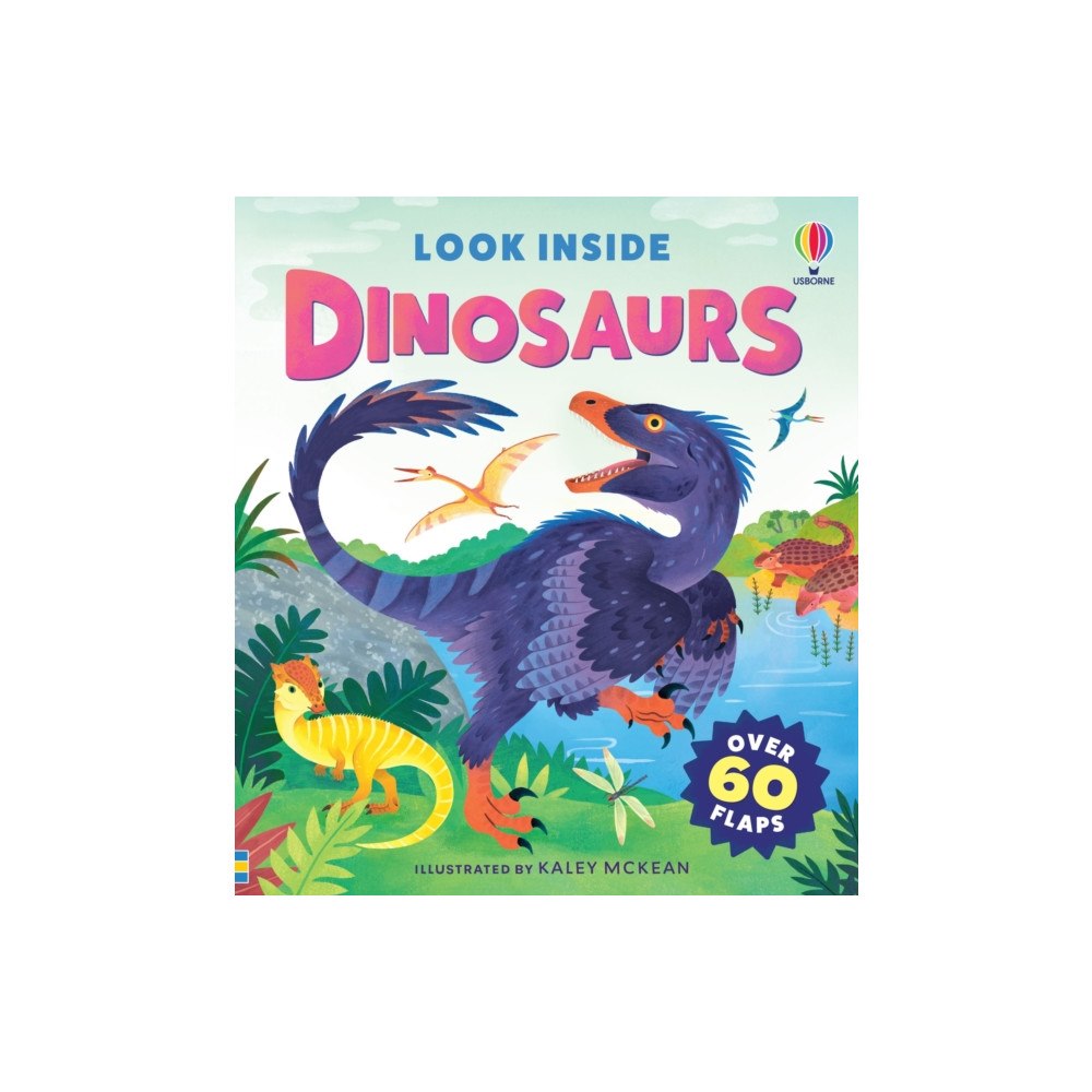 Usborne Publishing Ltd Look Inside Dinosaurs (bok, board book, eng)