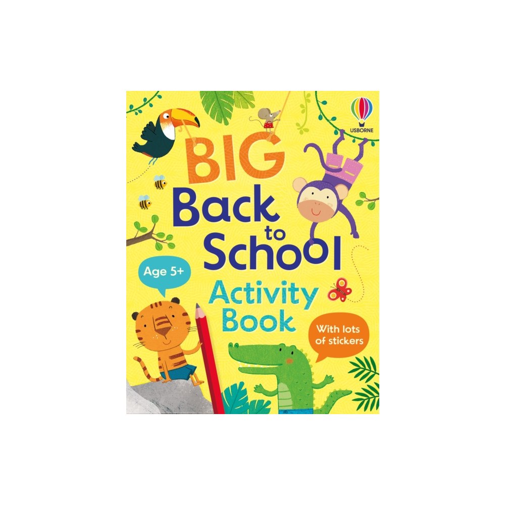 Usborne Publishing Ltd Big Back to School Activity Book (häftad, eng)