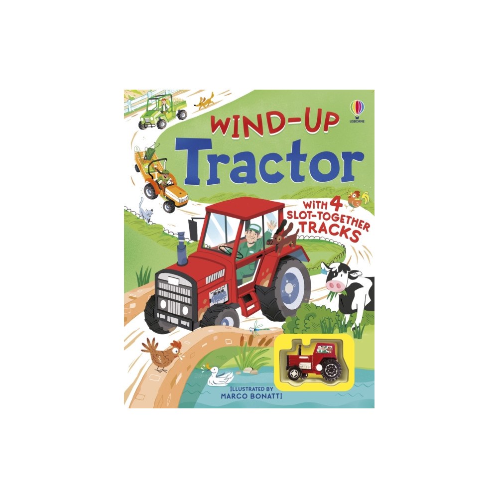 Usborne Publishing Ltd Wind-up Tractor (bok, board book, eng)
