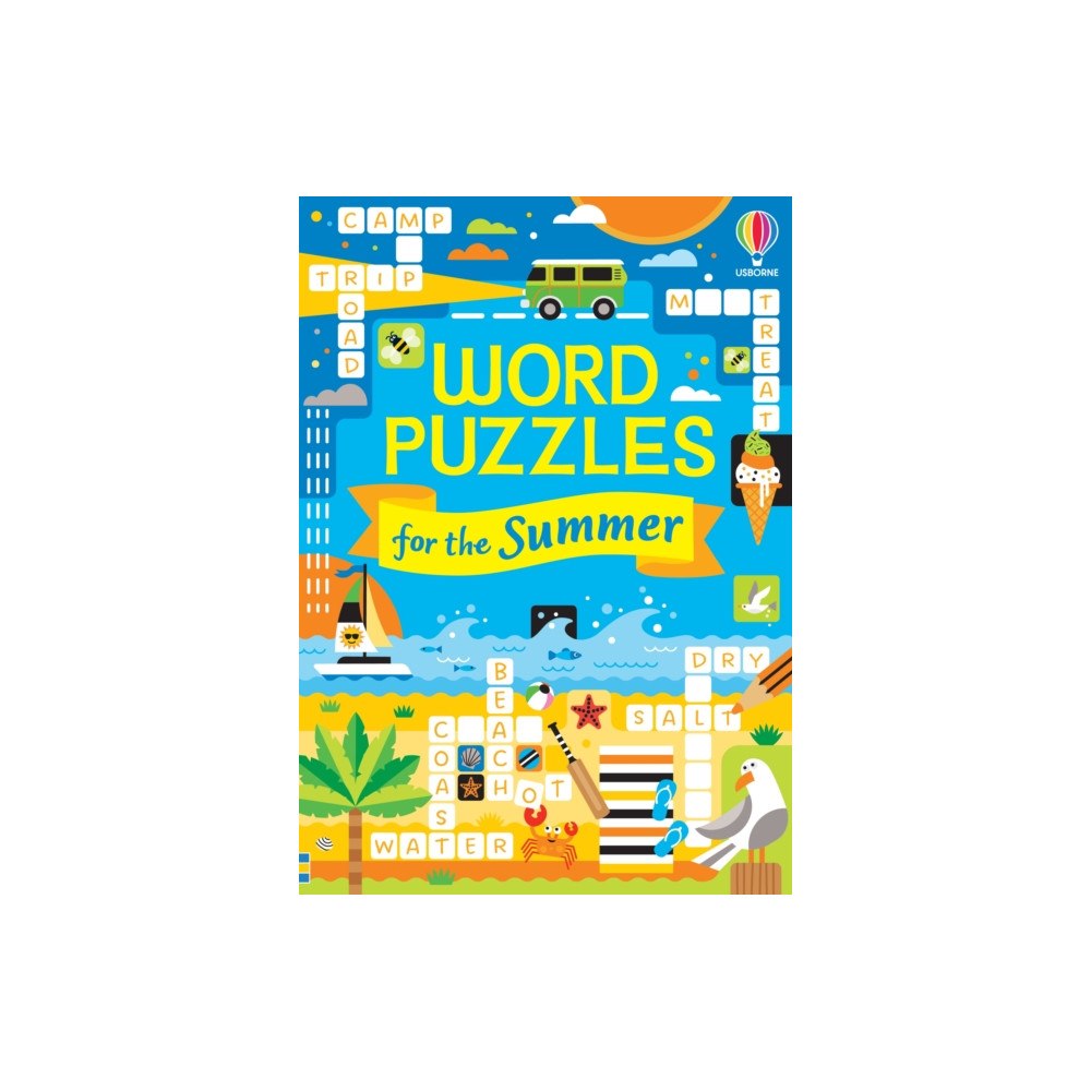 Usborne Publishing Ltd Word Puzzles for the Summer (häftad, eng)