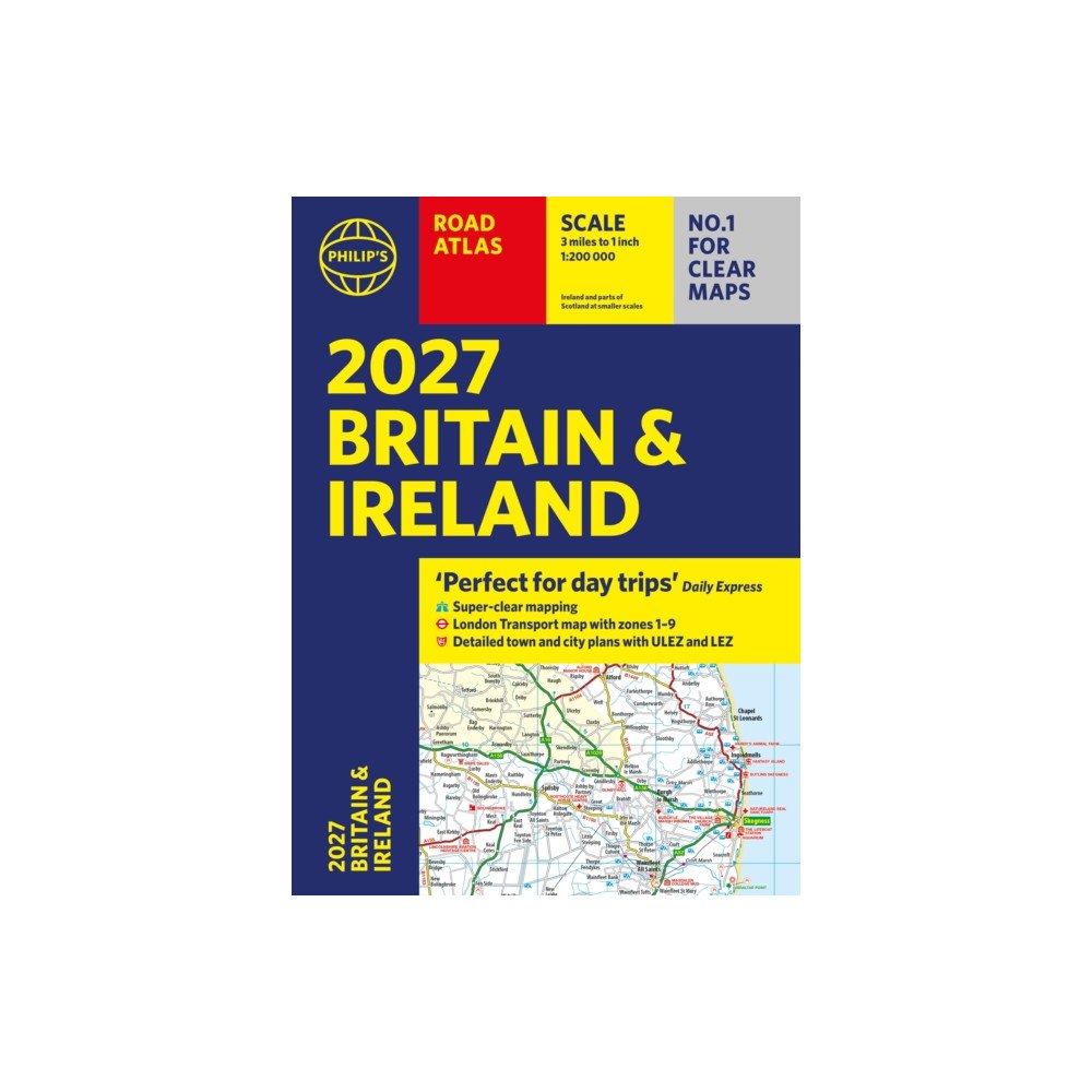 Octopus publishing group Philip’s 2027 Road Atlas Britain & Ireland Paperback A4 (häftad, eng)