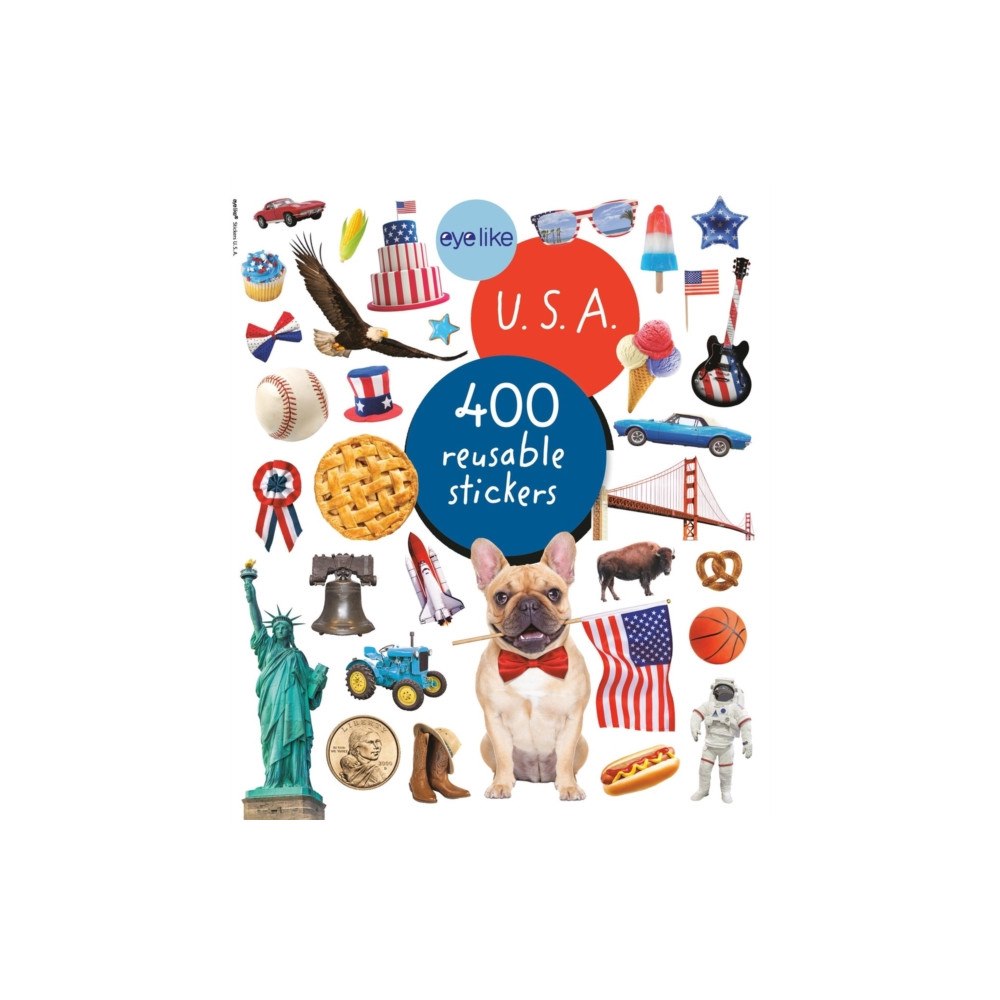 Workman Publishing Eyelike Stickers U.S.A. (häftad, eng)
