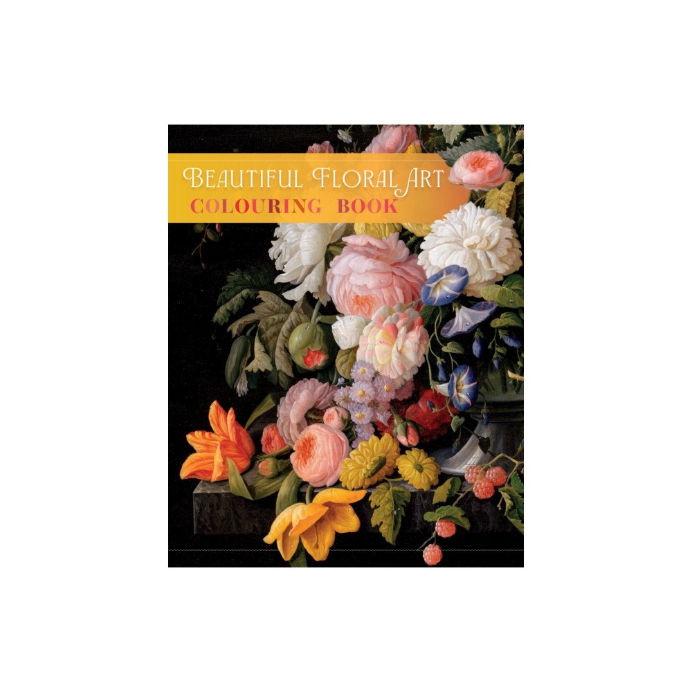 Arcturus publishing ltd Beautiful Floral Art Colouring Book (häftad, eng)