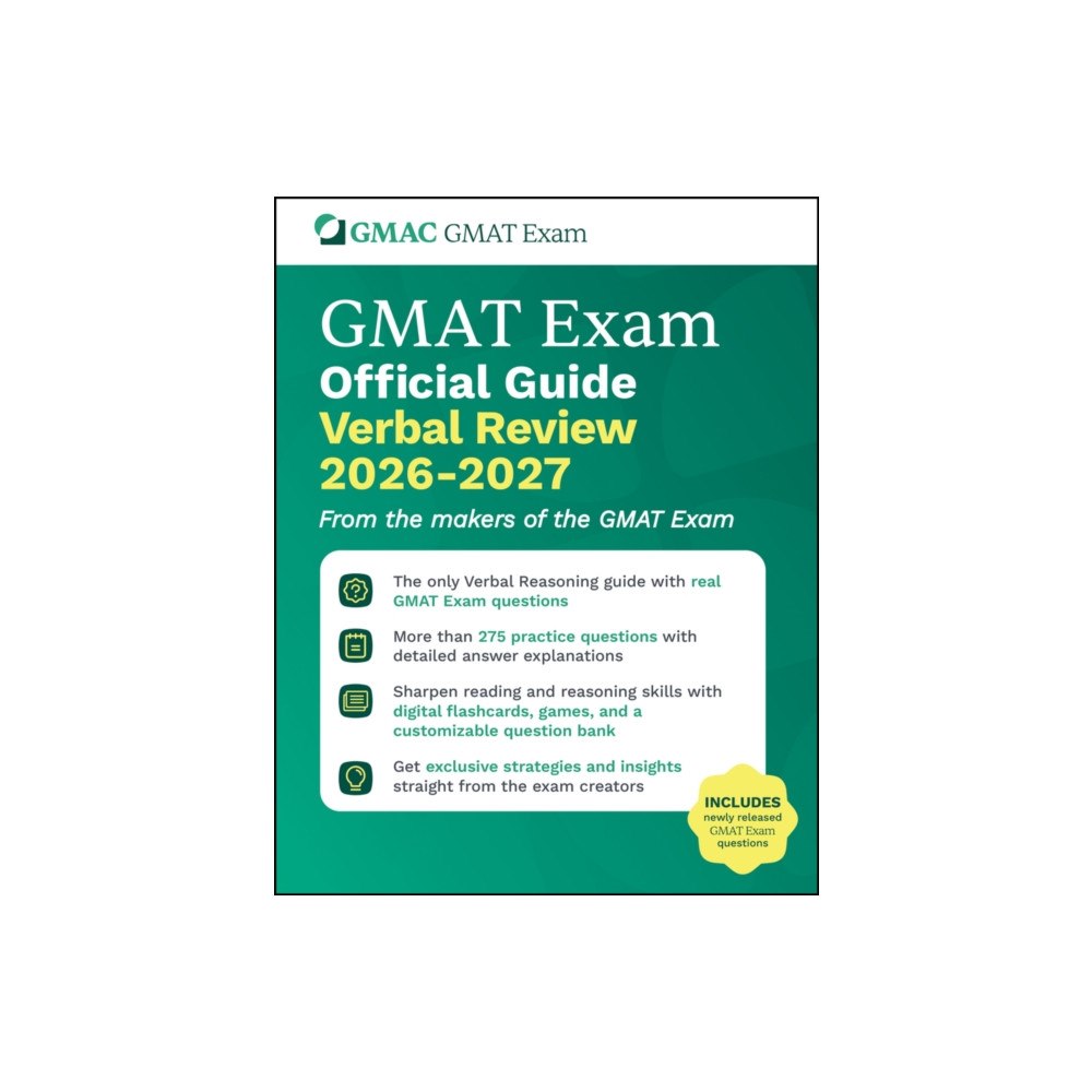 John Wiley & Sons Inc GMAT Official Guide Verbal Review 2026 - 2027 (häftad, eng)