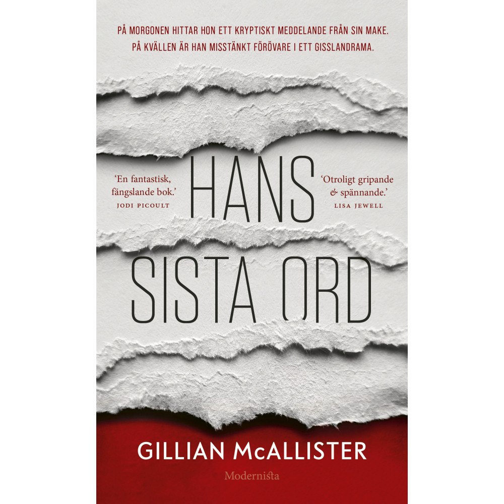Gillian McAllister Hans sista ord (pocket)