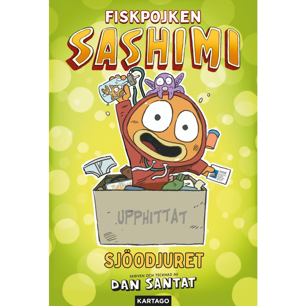 Dan Santat Sashimi 1: Sjöodjuret (bok, danskt band)
