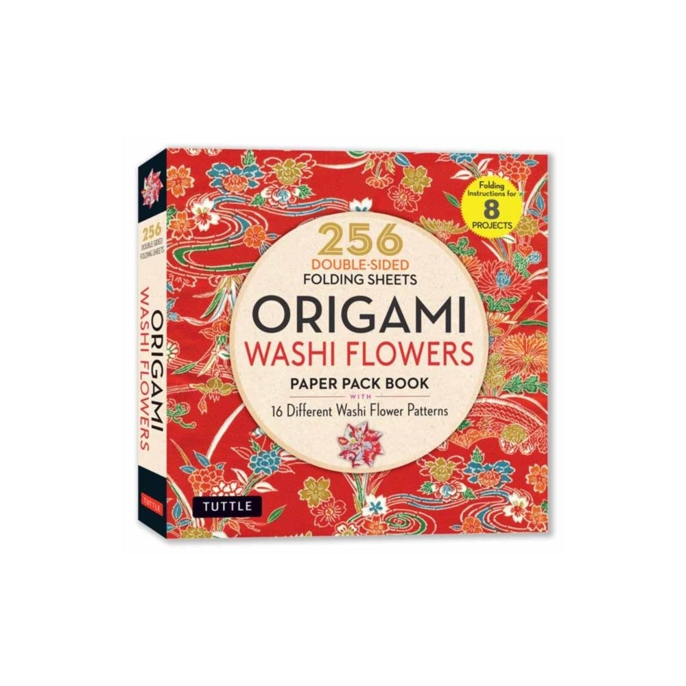 MacMillan Ltd. Origami Washi Flowers Paper Pack Book (pocket, eng)