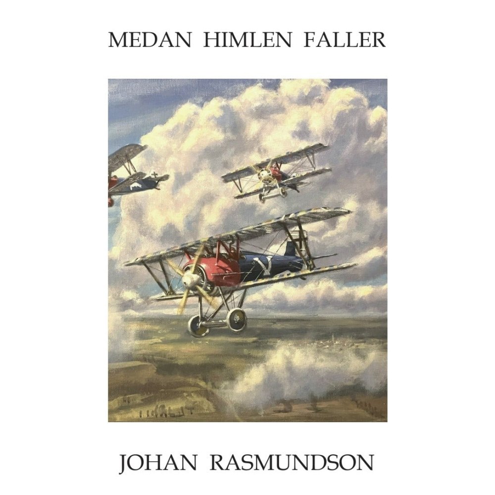 Johan Rasmundsson Medan himlen faller (bok, danskt band)