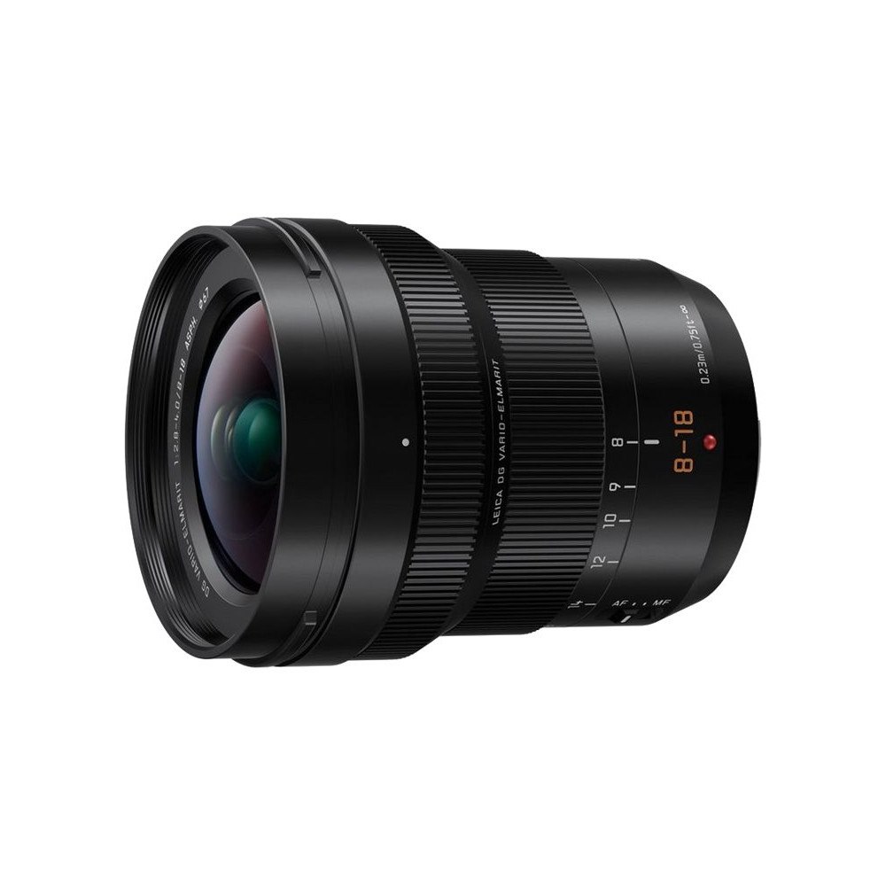 Panasonic Leica DG Vario-Elmarit H-E08018E - vidvinkelzoomobjektiv - 8 mm - 18 mm