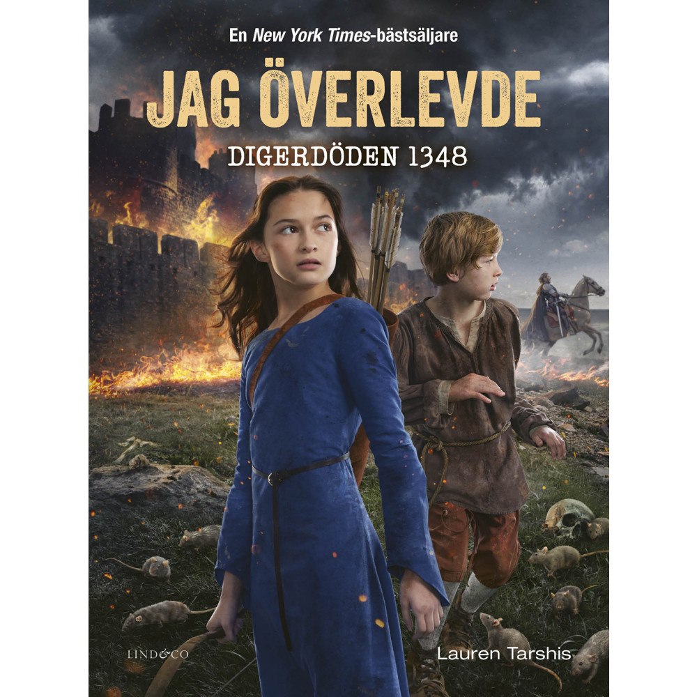 Lauren Tarshis Jag överlevde digerdöden 1348 (inbunden)