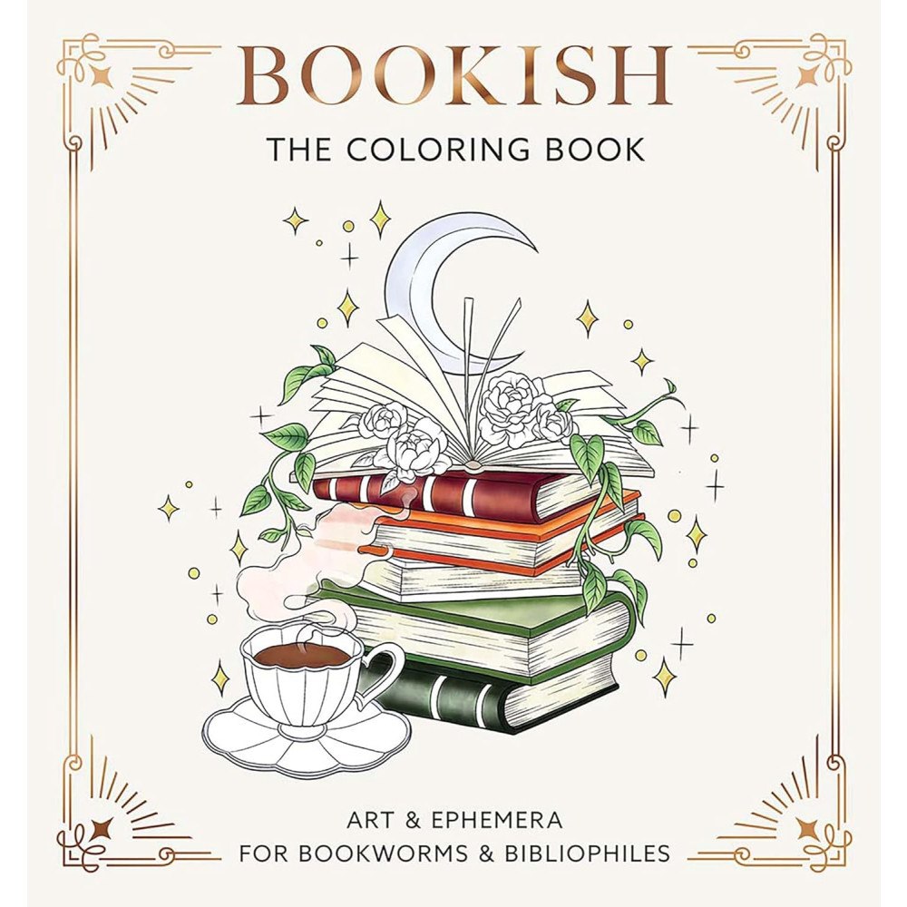 Dover Publications Bookish: The Coloring Book (Art & Ephemera for Bookworms & Bibliophiles) (häftad, eng)