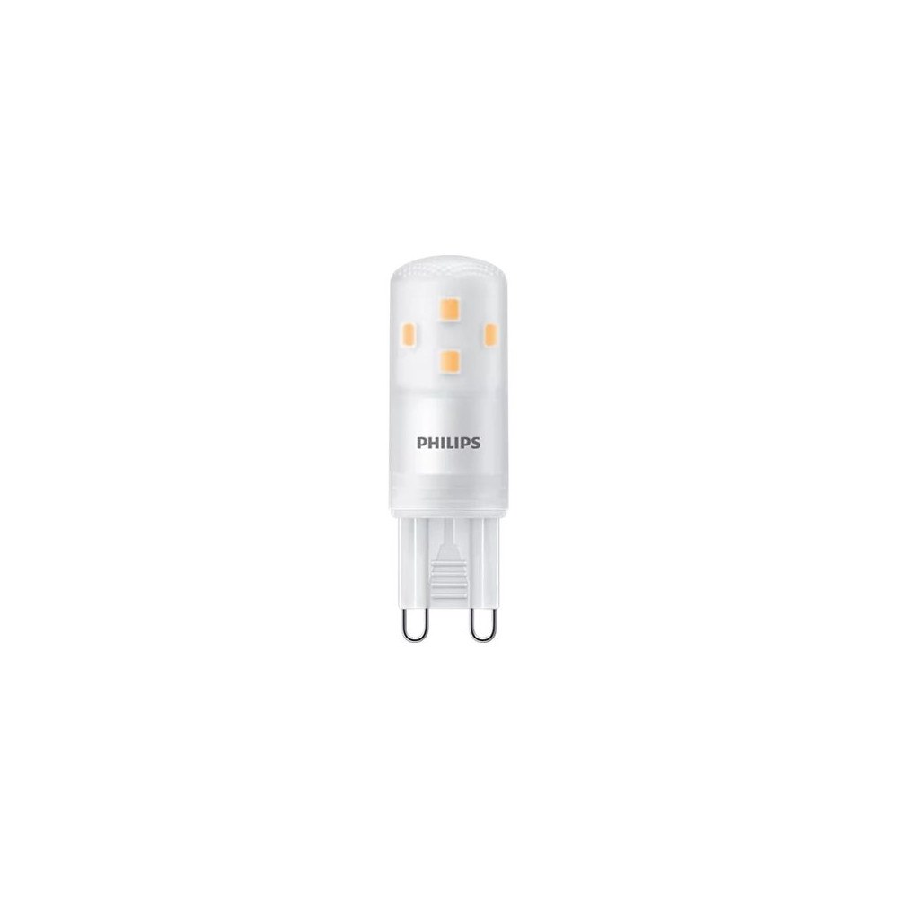Philips Philips LED - LED-glödlampa - form: kapsyl - glaserad finish - G9 - 2.7 W - varmt vitt ljus - 2700 K