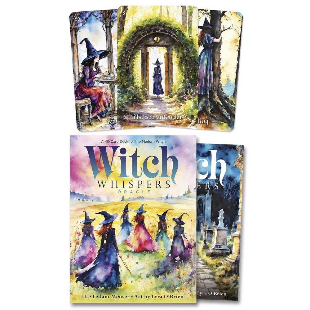 Lyra O'Brien Witch Whispers Oracle: A 40-Card Deck for the Modern Witch