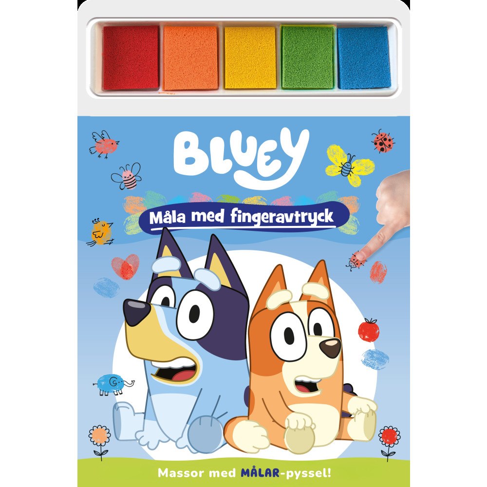 Tukan Förlag Måla med fingeravtryck (bok)