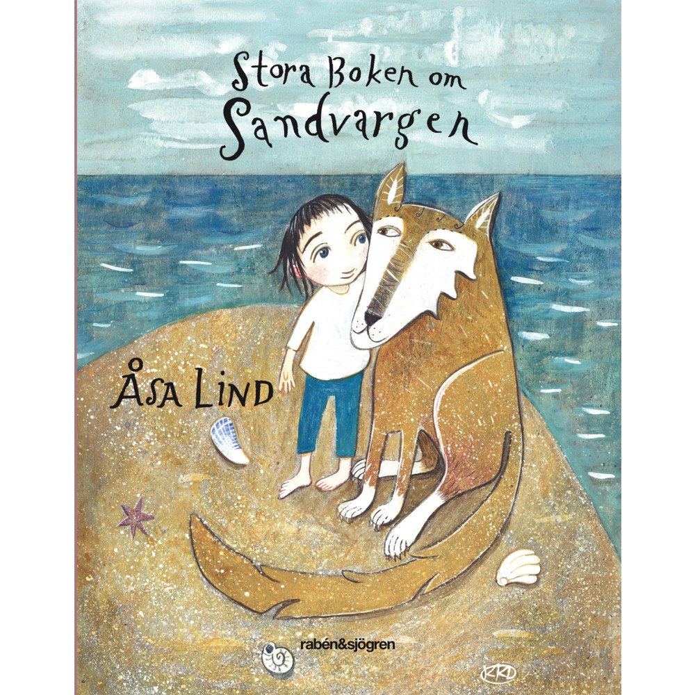 Åsa Lind Stora boken om Sandvargen (bok, kartonnage)