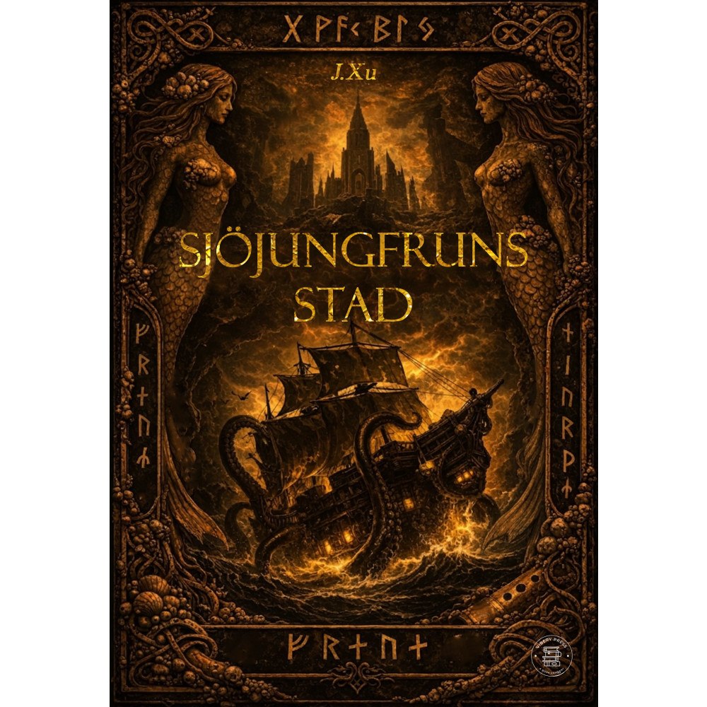 J. Xu Sjöjungfruns stad (bok, storpocket)
